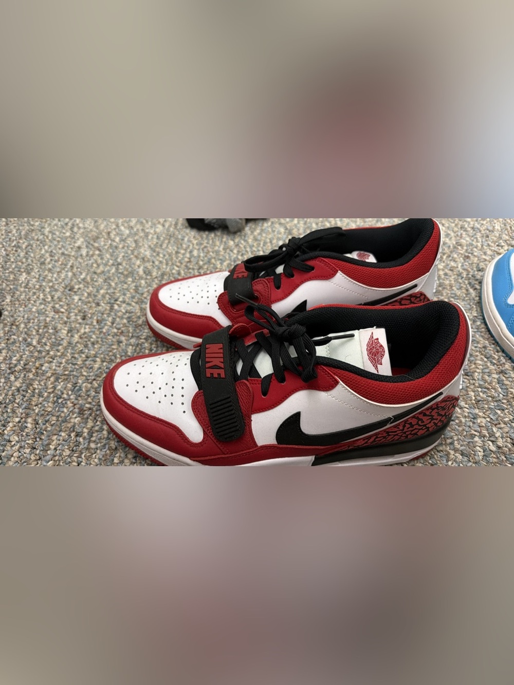Nike Kids' Red/White/Black Low-Top Sneakers